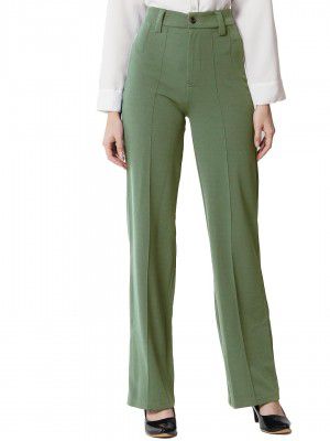 KOTTY Women Regular Fit Casual Pants