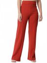 KOTTY Women Solid Polyester Blend Orange red Trouser...
