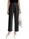 KOTTY Women's Cotton Blend Cross Pocket Solid Trousers...