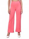 KOTTY Womens High Rise Regular Solid Trousers...