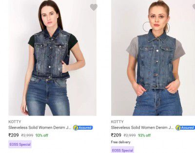 Kotty Women's Jackets Up to 93% off