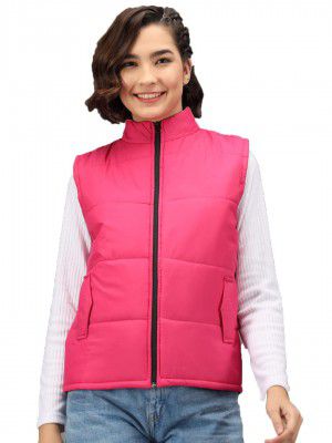 KOTTY Women's Nylon Regular Standard Length Jacket