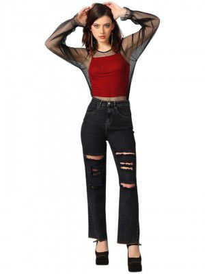 KOTTY Women's Regular Jeans