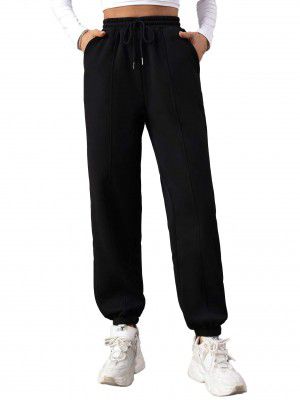 KOTTY Women's Solid Regular Fit Track Pants
