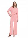 KOTTY Women's Solid Relaxed Fit Full Sleeve Co-ord Blazer and Trouser Set. Dusty Pink...