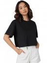 KOTTY Women's Solid Round Neck Cotton Blend Oversized T-Shirt...