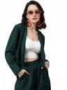 KOTTY Women's Solid Single Breasted Casual Blazer...