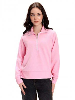 KOTTY Women's Stylish Pullover Sweatshirt Ideal for Winter and Layered Looks