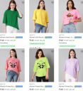 Upto 91% Off On Kotty Womens T-Shirts Starting @ ₹149/-...