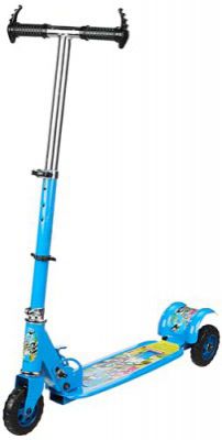 KOXTONS Scooter for Kids 6-12, Blue 3-Wheel Gravity Tech Scooter