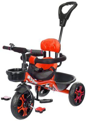KOXTONS Tricycle for Kids with Comfy Seat - The Parent's Choice for 1-5 Years Old, 30kg Max, Red