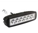 Kozdiko 6 LED Fog Light/Work Light Bar Spot Beam Light White Light Set...