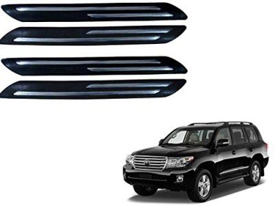 Kozdiko Car Double Chrome Bumper Protector Set of 4 Pcs for Toyota Land Cruiser