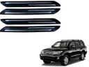 Kozdiko Car Double Chrome Bumper Protector Set of 4 Pcs for Toyota Land Cruiser...