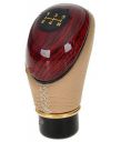 KOZDIKO Leatherette Wooden Finished Gear Knob Beige Car Gear Shift knob for Renault Scala...