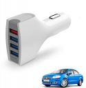 Kozdiko USB Car Fast Charger 4 Ports Multi Sockets 36W 4.1 Charger All Andriod & i-Os Smartphones for Fiat Linea Classic...