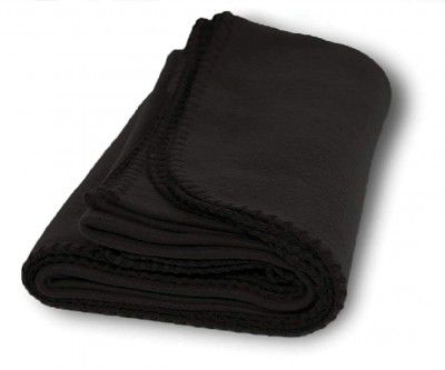 KOZI PET Premium Warm and Very Soft Fleece Blanket Black Color for Dog & Cat (Export Quality)-Small