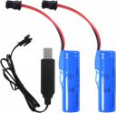 KP Original 3.7V 1000mAh Lipo Battery (2PCS Battery+1USB)...
