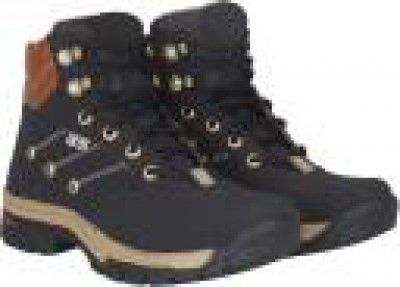 Kraasa Climber Boots For Men  (Black , 10)