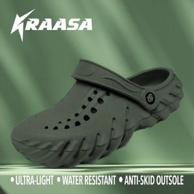 Kraasa  Men Sandal  (Green , 6)