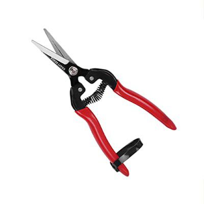 Kraft Seeds Fruit Snip with Steel Blade Vinyl Grip for Home and Garden Use Comes with Additional Spring