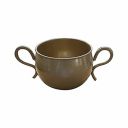 Kraft Seeds Presents Premium Range Metal Planter Cup with 2 Handles and a Drainage Hole Stylish Round with Antique Look, Multicolour (KS-MPDK04)...