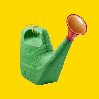 Kraftseeds by 10CLUB Watering Can - Green (5L) | Water Can with Sprayer for Garden
