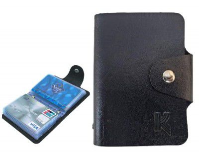 Kraptick 20 Slots Cardholder with Double-Sided Slots, Wallet for Cards