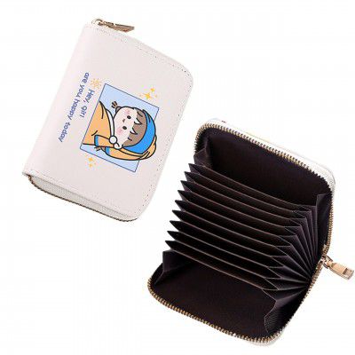 Kraptick Card Holder for Women - (Light Blue)