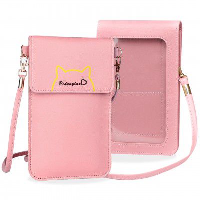 Kraptick Kitten Printed Phone Sling Bag for Women 