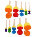 Kraptick Sponge Set - Ideal for Stippling, Stenciling, and Sponge Paint Brush-(MFP10-RE)...
