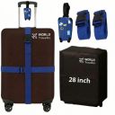 Kraptick Travel Protection Set: Non-Woven Luggage Cover...