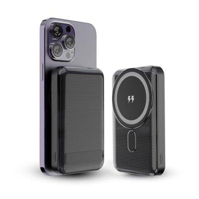 Kratos 22.5w Fast Charging wireless power bank for iPhone,10000mAh,USB Type C Output & Input,15w Wireless Output