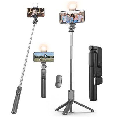 Kratos 28 Inch Selfie Stick Tripod Stand