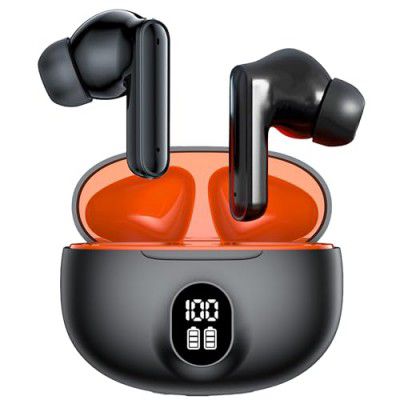 Kratos Cube Earbuds with Large Playtime, Noise Isolation & Clear Calls, Bluetooth Earbuds