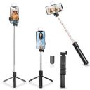 Kratos Selfie Stick, 3 in 1 Multifunctional Design, Rechargable LED Light (70cm with Light)...