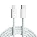 Kratos Type C to Type C Fast Charging Cable 1M Unbreakable Nylon Braided C to C cable fast charging compatible...