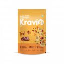 Kravio Premium Trail Mix - 200g | Mixed Dry Fruits & Nuts Contains Cashew, Almond, Cranberry, Raisins, Pumpkin, Sunflower & Flax Seeds | Healthy Snacks, 20% Protein, Rich in Fibre, Zero Cholesterol...