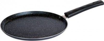 Kreme Cookwell Series Flat Dosa (Non Induction) Tawa 25 cm diameter (Aluminium, Non-stick)