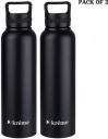 Kreme LIFT BLK 1L PK2 1000 ml Bottle (Pack of 2, Black, Steel)...