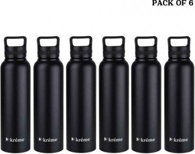 Kreme LIFT BLK 1L PK6 1000 ml Bottle (Pack of 6, Black, Steel)