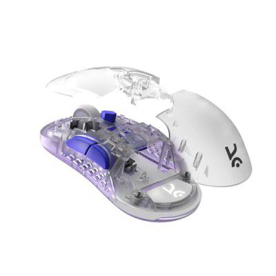Kreo Chimera Lucid Transparent USB Wireless Gaming Mouse Adjustable DPI Up to 12400