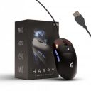 Kreo Harpy 55g Ultra-Light Wired Gaming Mouse with Customizable RGB (13 Modes)...