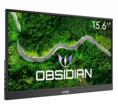 Kreo Obsidian 15I60F FHD Portable Monitor | 15.6 Ich IPS Panel 