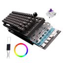 Kreo Swarm 75% Wireless Mechanical Keyboard (All Black, GTMX Sense Switches)...