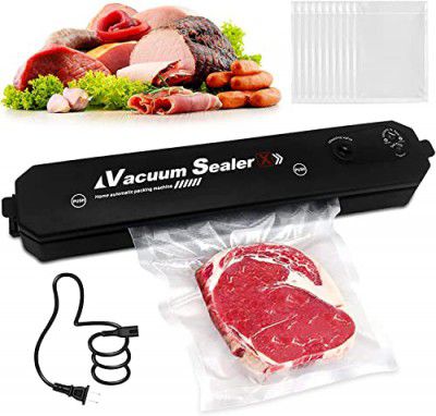 Krevia 2in1 Electric Vacuum Sealer for Food Storage | Home Automatic Packing Sealing Machine