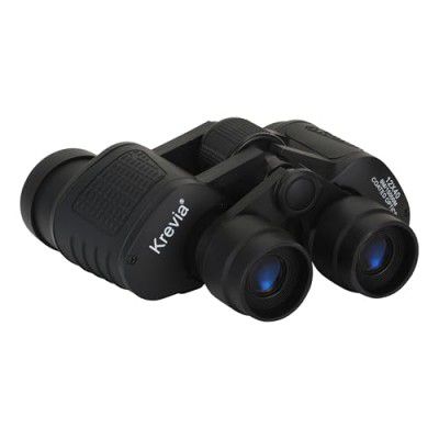 Krevia Binoculars 12x40 Zoom Long Distance Viewing | Waterproof Durbin (Black, 1Pc)