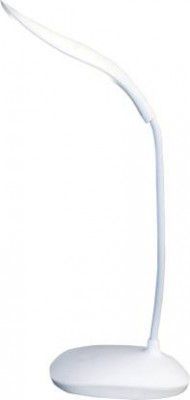 Krikav LED Touch On/Off Switch Desk Lamp Children Eye Protection Student Study Reading Study Lamp  (15 cm, White)