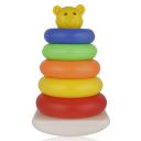 Krireen Teddy Stack Rings | Stack Up Educational Toys Multicolour, 5 Pieces...