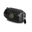 Krisons QUBE Bluetooth Speaker 10W Multi-Media Bluetooth Party Speaker with RGB Lights, USB, SD Card and FM Radio Black...